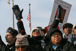 Illustration for article titled Photos: Images From the Justice for All March